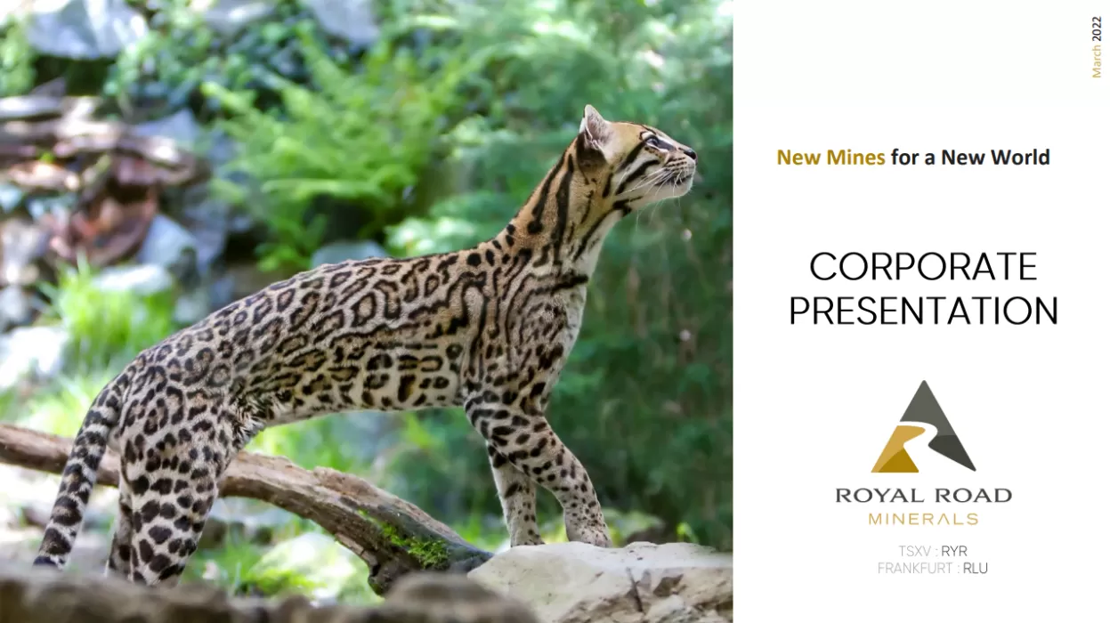 Corporate Presentation Mock Front Cover